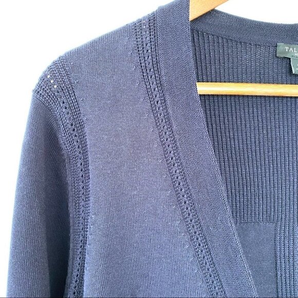 Talbots open cardigan, straight out & loose fitting, plus size X - Picture 3 of 10